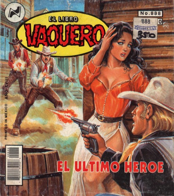 Portada de El Libro Vaquero: El último héroe