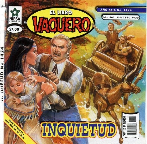 Portada de El Libro Vaquero: Inquietud