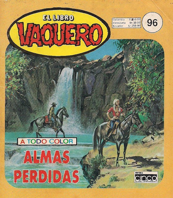 Portada de El Libro Vaquero: Almas perdidas